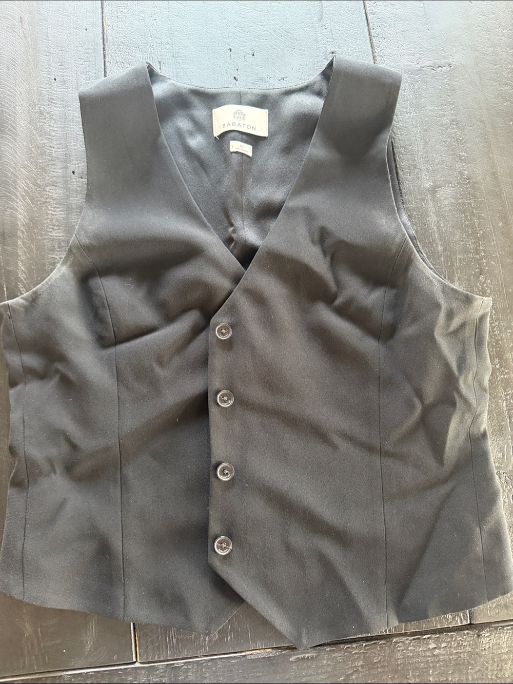 Babaton Black Tailored Women’s Vest